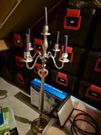 Mooie zware ijzeren kandelaar., Huis en Inrichting, Woonaccessoires | Kandelaars en Kaarsen, Ophalen, Zo goed als nieuw, Metaal