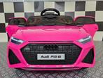 Kinderauto Audi RS6 - soft start - leren zit- met RC, Ophalen of Verzenden, Nieuw, Afstandsbediening