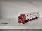 Tekno Scania 143 W Smith met doos, Ophalen of Verzenden, Zo goed als nieuw, Bus of Vrachtwagen, Tekno