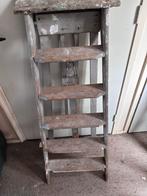 Vintage Houten Trap, Ophalen of Verzenden, Gebruikt, Trap, Minder dan 2 meter