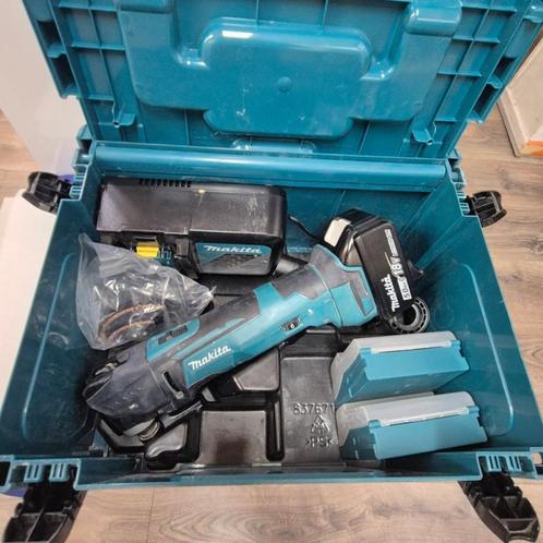 Makita DTM51ZJX3 18V Li-Ion Accu multitool met accessoires, Doe-het-zelf en Verbouw, Gereedschap | Slijpmachines, Zo goed als nieuw