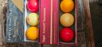 Biljartballen 2 sets, Ophalen, Zo goed als nieuw, Keu of Ballen