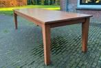 Zeer grote tafel / eettafel van massief hout, 275x105 cm, Huis en Inrichting, Tafels | Eettafels, Ophalen, 200 cm of meer, 50 tot 100 cm