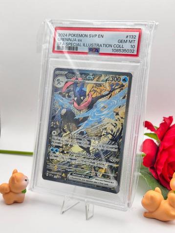 pokemon Greninja ex (SVP 132) PSA 10 Promo Kaart beschikbaar voor biedingen