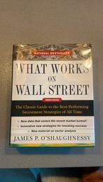 Boek what works on wall street, Ophalen of Verzenden, Zo goed als nieuw