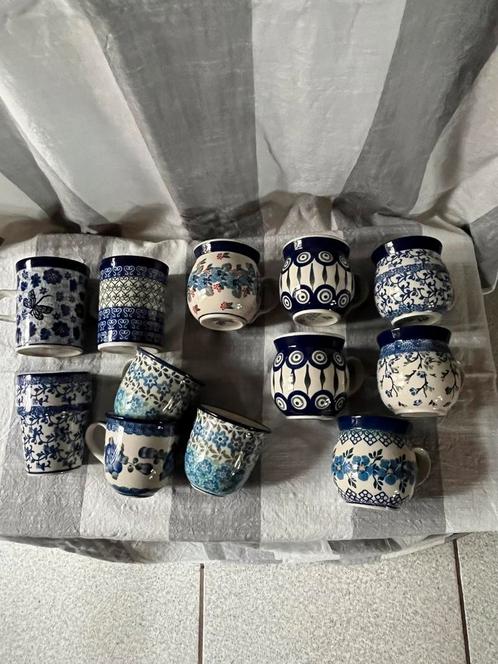 Bunzlau mokken en bekers ., Huis en Inrichting, Keuken | Servies, Kop(pen) en/of Schotel(s), Overige stijlen, Verzenden