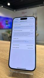  iPhone 15 Pro 128GB Naturel Batterij 100% 2 jaar garantie, 128 GB, Apple, Refurbished, Ophalen of Verzenden