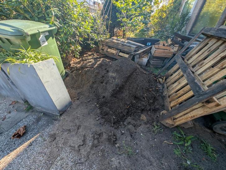 Goede tuinaarde, zeker 2 kuub, Tuin en Terras, Aarde en Mest, Tuinaarde, Ophalen