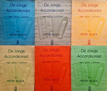 Peter Black. De Jonge Accordeonist. Deel 1 t/m 6 beschikbaar voor biedingen