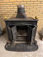 Complete oude openhaard leuk voor knder de overkapping, Huis en Inrichting, Haarden, Ophalen of Verzenden, Gebruikt, Vrijstaande haard