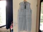 Yesta bleached denim jurk maat 48, Ophalen of Verzenden, Nieuw, Blauw, Jurk