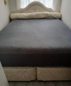 Boxspring, Ophalen, Tweepersoons, Zo goed als nieuw, 200 cm