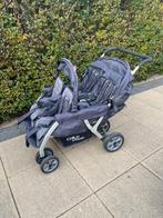 te koop vierling wandelwagen, Ophalen, Gebruikt, Kinderwagen of Buggy