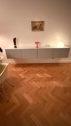 Mooi IKEA dressoir met 4 deuren en glasplaat, Ophalen, Zo goed als nieuw, 25 tot 50 cm, Minder dan 100 cm