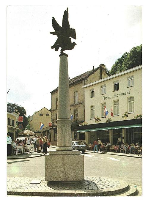 35239	Valkenburg	Hotel	Monument	Gelopen met postzegel, Verzamelen, Ansichtkaarten | Nederland, Gelopen, Limburg, 1920 tot 1940