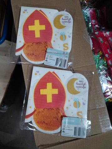 Partij Sinterklaas servetten een heerlijk avondje  beschikbaar voor biedingen