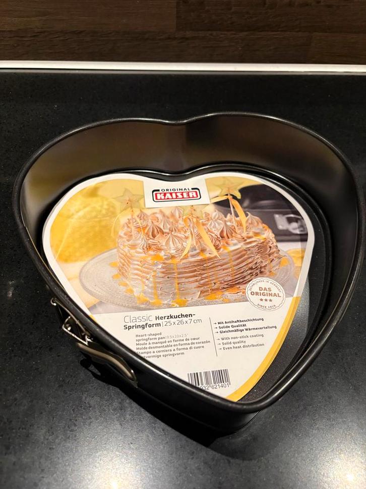 Kaiser Hartvorm Springvorm - Nieuwstaat, Huis en Inrichting, Keuken | Keukenbenodigdheden, Nieuw, Ophalen