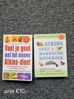 Atkins boeken., Boeken, Gezondheid, Dieet en Voeding, Ophalen of Verzenden, Dieet en Voeding, Zo goed als nieuw