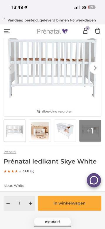 Ledikant beschikbaar voor biedingen