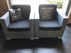 2 luxe rieten stoelen, Huis en Inrichting, Stoelen, Ophalen, Twee, Riet of Rotan, Zo goed als nieuw