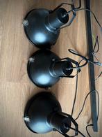 Zwarte industriele hanglamp magnus van karwei, Huis en Inrichting, Lampen | Hanglampen, Ophalen, Zo goed als nieuw, Metaal, Minder dan 50 cm