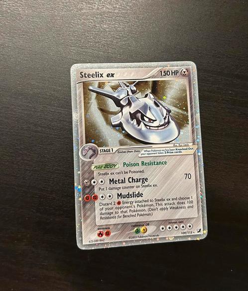 Pokemon - Steelix ex near mint!, Hobby en Vrije tijd, Verzamelkaartspellen | Pokémon, Nieuw, Losse kaart, Foil, Ophalen of Verzenden
