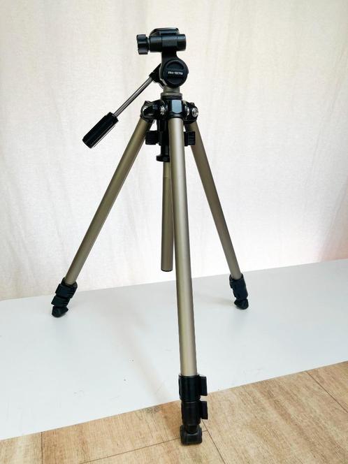Velbon SHERPA 600 Statief met Velbon PH-157Q Kop, Audio, Tv en Foto, Fotografie | Statieven en Balhoofden, Zo goed als nieuw, Driepoot