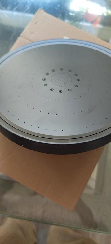 Regendouche mat zwart 20cm doorsnee  beschikbaar voor biedingen
