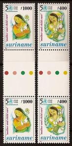 Suriname 1007/8BP postfris Brugparen 1998, Postzegels en Munten, Postzegels | Suriname, Ophalen of Verzenden, Postfris