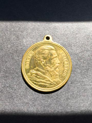 Kaiser Friedrich Medaille / Penning - Duitsland beschikbaar voor biedingen