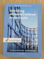 Inleiding administratieve organisatie - 6e druk, Ophalen, Zo goed als nieuw, Economie en Marketing, Noordhoff Uitgevers