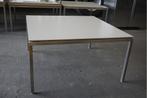 Tafel, eettafel kantinetafel bureau tafel bureautafel, Huis en Inrichting, Tafels | Eettafels, Gebruikt, Vierkant, Ophalen of Verzenden