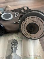 Belgische L702 gasmasker 1939, Verzamelen, Ophalen of Verzenden, Landmacht, Overige gebieden