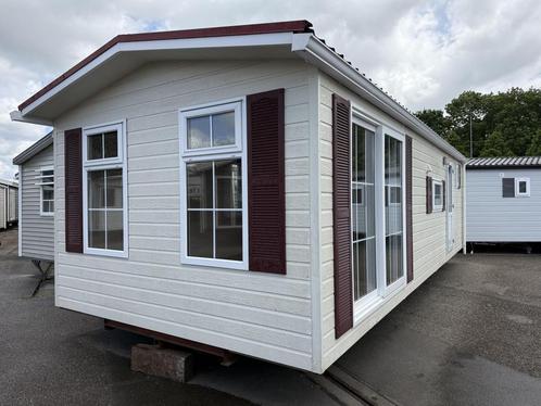 Maat Chalet 9.20 x 3.80 m Airco Winterhard, Caravans en Kamperen, Stacaravans