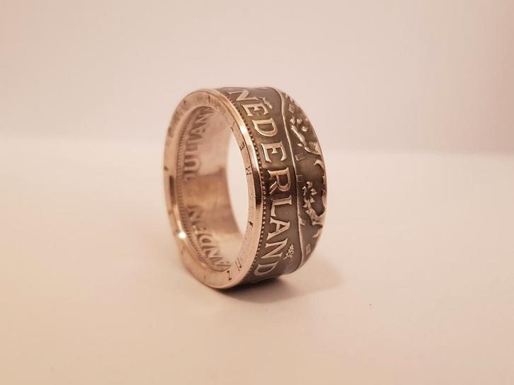 Zilveren Gulden Ring, op maat voor u gemaakt! Dame of Heer.., Sieraden, Tassen en Uiterlijk, Ringen, Nieuw, Dame of Heer, Zilver