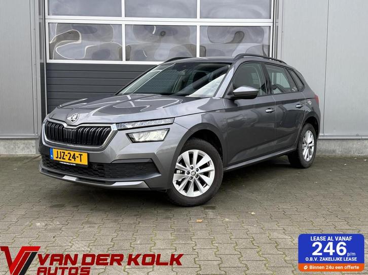 Skoda Kamiq 1.0 TSI Sport Business CarPlay LED Climate Adapt, Auto's, Skoda, Bedrijf, Te koop, Kamiq, ABS, Adaptive Cruise Control