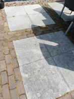 Natuursteen terrastegels antraciet terras tegels, Ophalen, Zo goed als nieuw, Terrastegels, Natuursteen