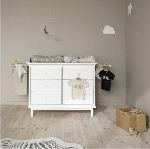 Oliver Furniture  Seaside Commode 6 Lades Wit, Kinderen en Baby's, Kinderkamer | Commodes en Kasten, Zo goed als nieuw, Commode