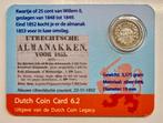 Nieuwe Dutch Coin Card, uitgave december., Zilver, 25 cent, Ophalen of Verzenden, Losse munt