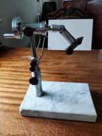 Vliegbind vise met natuurstenen voet, Watersport en Boten, Hengelsport | Vliegvissen, Ophalen of Verzenden, Gebruikt, Overige typen