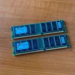 Kingston 1GB PC1 400MHz DDR ( 2x 512MB ), Computers en Software, RAM geheugen, 400 MHz, Ophalen of Verzenden, DDR, Desktop
