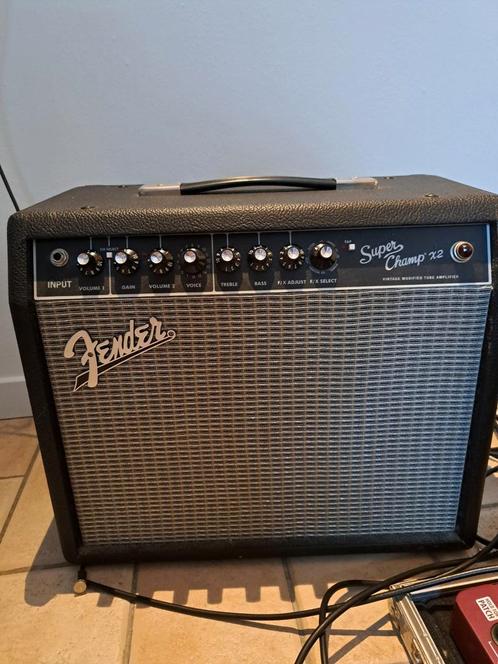 Fender Superchamp X2, Muziek en Instrumenten, Versterkers | Bas en Gitaar, Zo goed als nieuw, Gitaar, Minder dan 50 watt, Ophalen