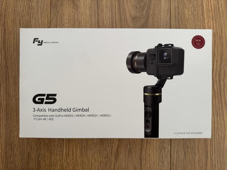 FeiyuTech G5 Gimbal voor GoPro, Audio, Tv en Foto, Actiecamera's, Gebruikt, Overige merken, Ophalen of Verzenden
