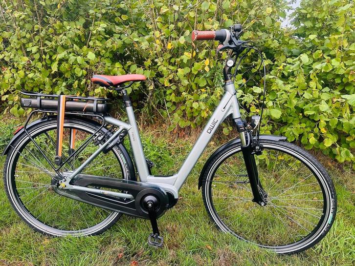 Elektrische  fiets Qwic Middenmotor Bafang, Fietsen en Brommers, Elektrische fietsen, Zo goed als nieuw, Overige merken, 55 tot 59 cm