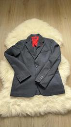 Donkerblauw trouwpak maat 140, Ophalen, Zo goed als nieuw, Jongen, Setje