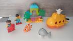 Duplo 10910 Onderzeeër, Ophalen of Verzenden, Zo goed als nieuw, Complete set, Duplo