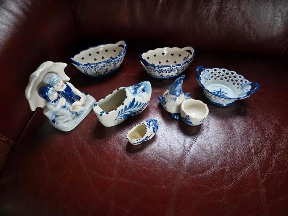 Leuk Delfts Blauw Setje, Ophalen of Verzenden