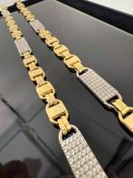 Prachtige 14k gouden kingsley ketting, Ophalen of Verzenden, Nieuw, Goud