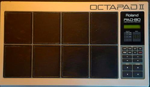 Roland Octapad PAD-80 MIDI Pad Controller - Klassieker!, Muziek en Instrumenten, Midi-apparatuur, Gebruikt, Ophalen of Verzenden