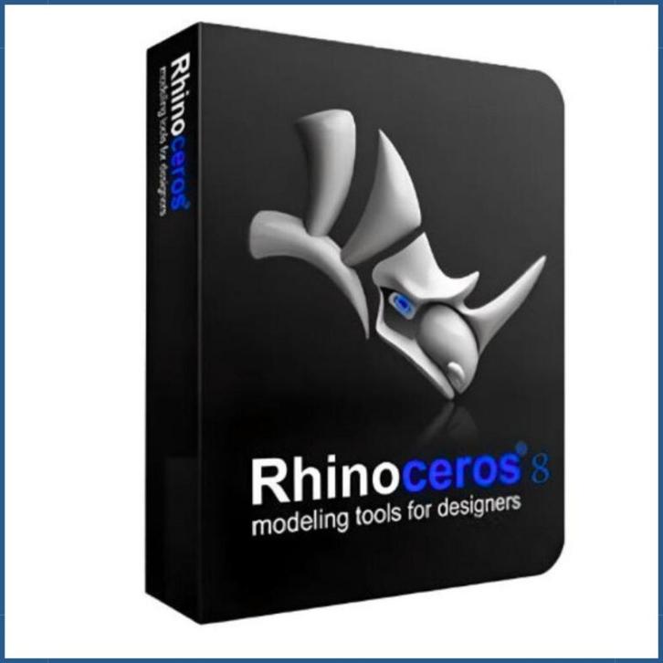 Rhinoceros 3D 8 2025, Computers en Software, Ontwerp- en Bewerkingssoftware, Nieuw, Windows, Ophalen